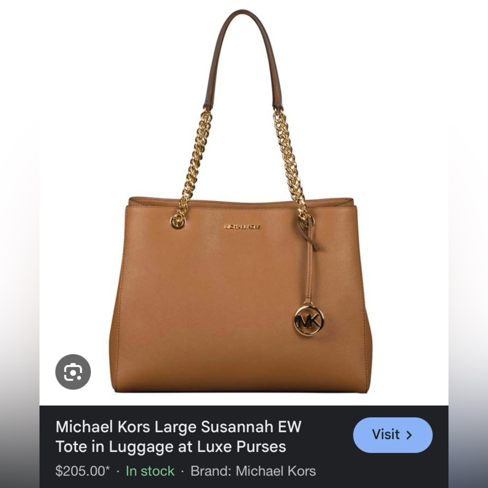 Michael Kors Susannah leather tote bag - Picture 2 of 5